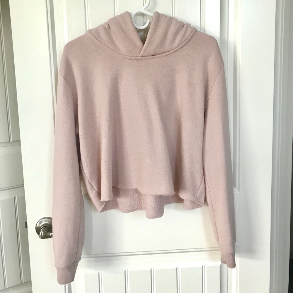 Brandy Melville Cropped Hoodie